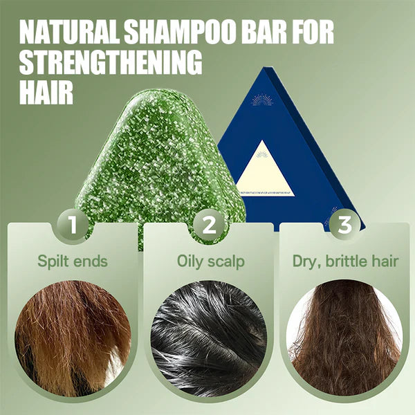 Natural Shampoo Bar For Strengthening Hair🔥 BUY 2 GET 2 FREE! 🔥